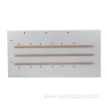 High Density Skived Fins Heatsink with Heat Pipes